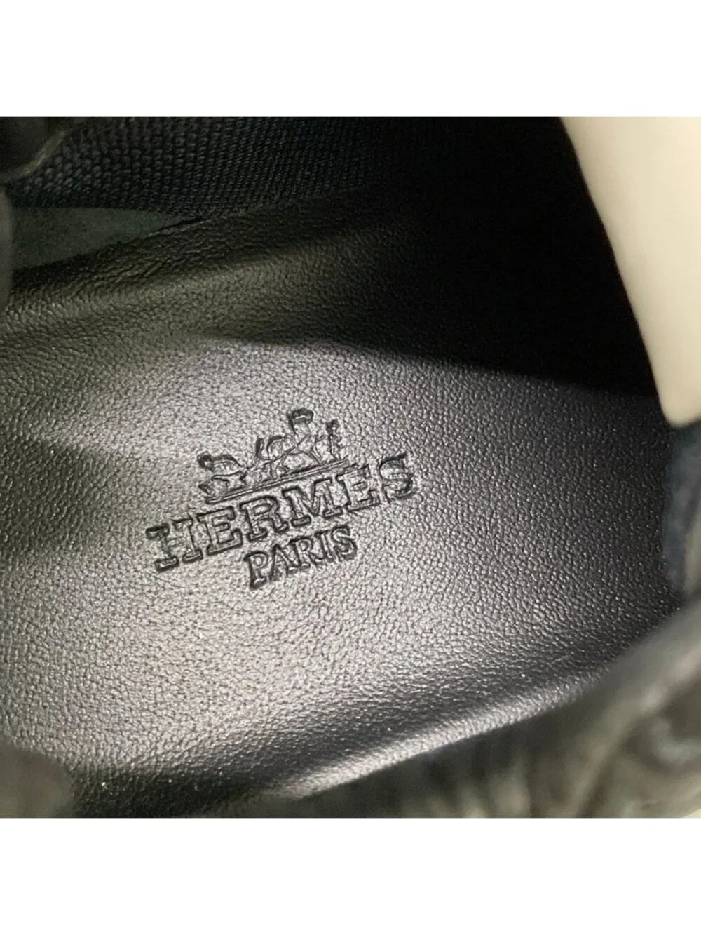 Hermes Sneakers Jet Black Light Brown 37